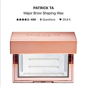 NWT Patrick ta brow wax